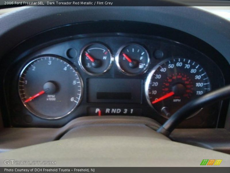 Dark Toreador Red Metallic / Flint Grey 2006 Ford Freestar SEL