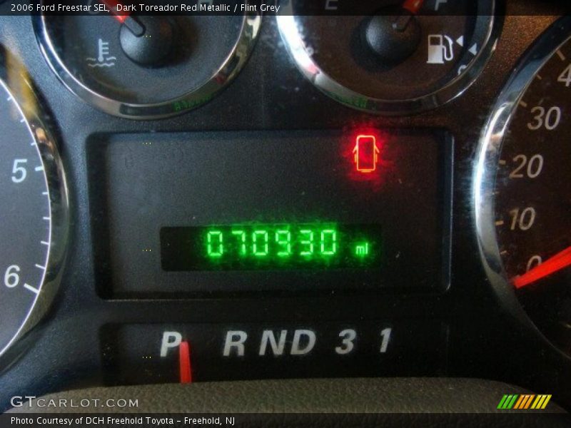 Dark Toreador Red Metallic / Flint Grey 2006 Ford Freestar SEL