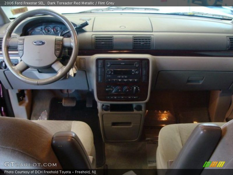 Dark Toreador Red Metallic / Flint Grey 2006 Ford Freestar SEL