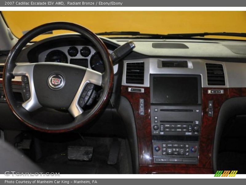 Radiant Bronze / Ebony/Ebony 2007 Cadillac Escalade ESV AWD