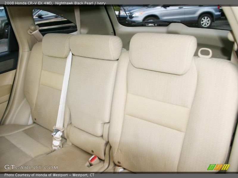 Nighthawk Black Pearl / Ivory 2008 Honda CR-V EX 4WD