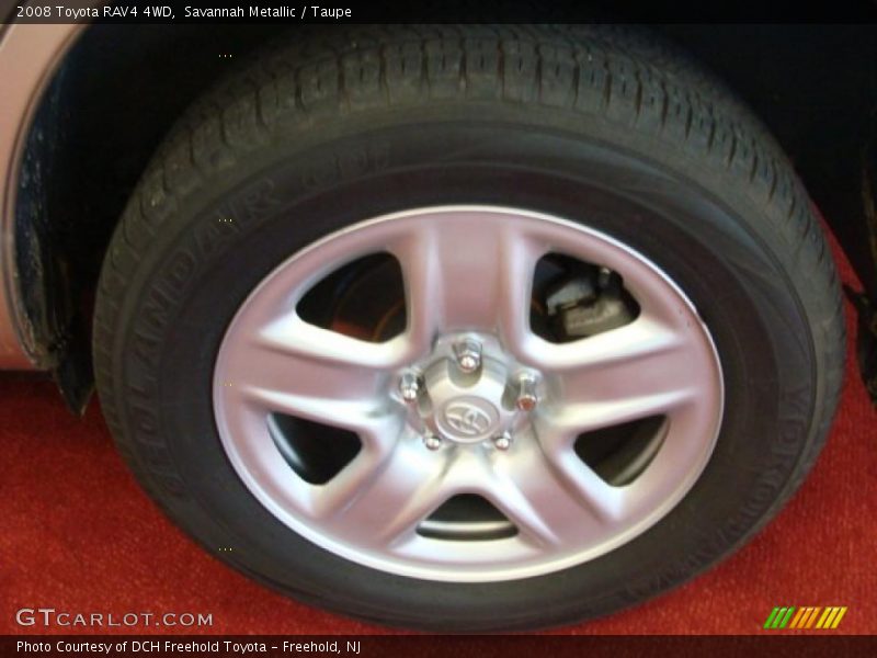 Savannah Metallic / Taupe 2008 Toyota RAV4 4WD