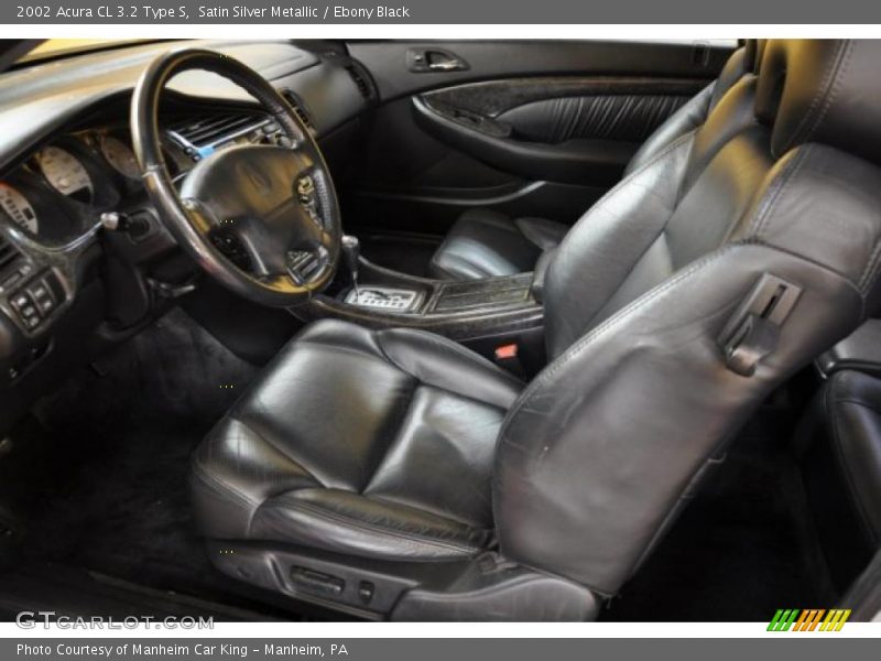  2002 CL 3.2 Type S Ebony Black Interior