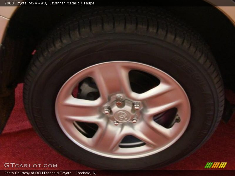 Savannah Metallic / Taupe 2008 Toyota RAV4 4WD