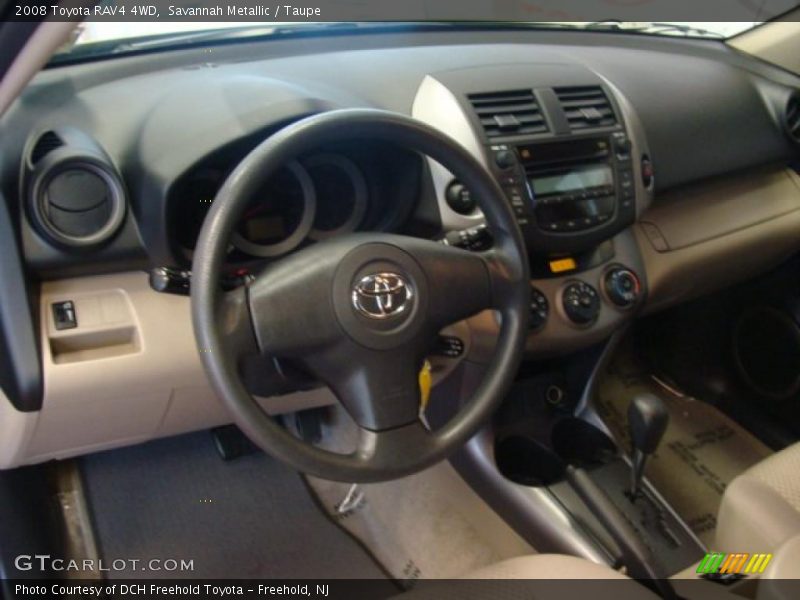 Savannah Metallic / Taupe 2008 Toyota RAV4 4WD