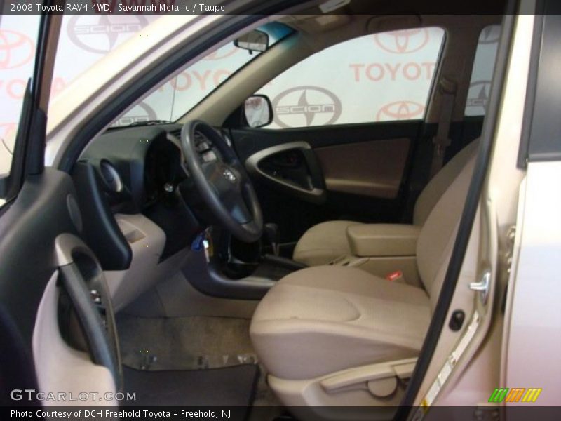 Savannah Metallic / Taupe 2008 Toyota RAV4 4WD