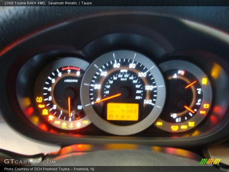 Savannah Metallic / Taupe 2008 Toyota RAV4 4WD