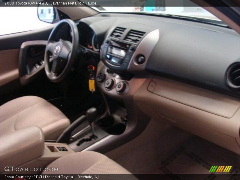 Savannah Metallic / Taupe 2008 Toyota RAV4 4WD