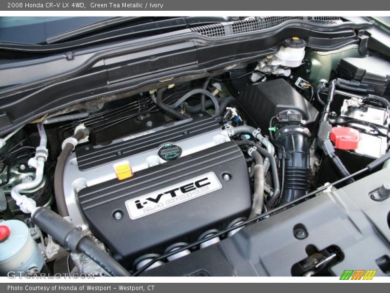  2008 CR-V LX 4WD Engine - 2.4 Liter DOHC 16-Valve i-VTEC 4 Cylinder