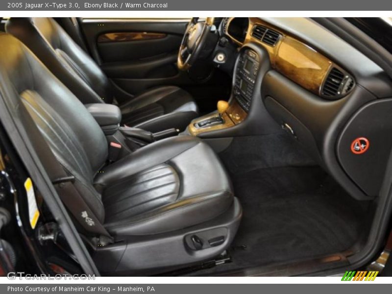  2005 X-Type 3.0 Warm Charcoal Interior