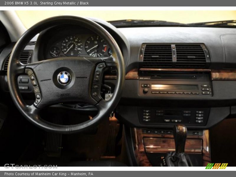 Sterling Grey Metallic / Black 2006 BMW X5 3.0i