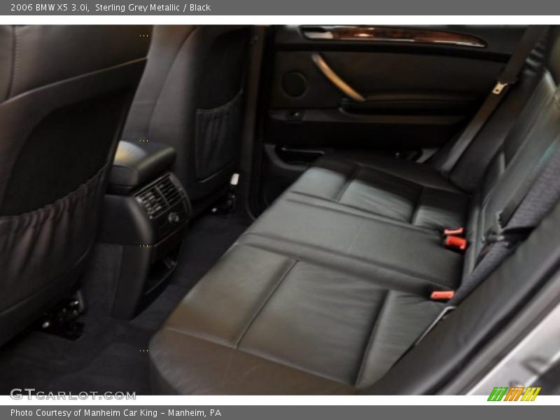 Sterling Grey Metallic / Black 2006 BMW X5 3.0i