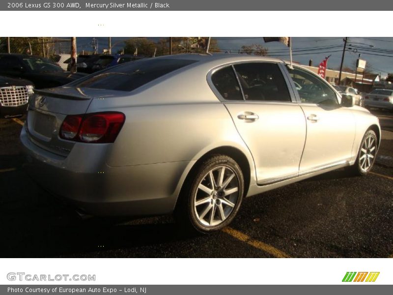 Mercury Silver Metallic / Black 2006 Lexus GS 300 AWD
