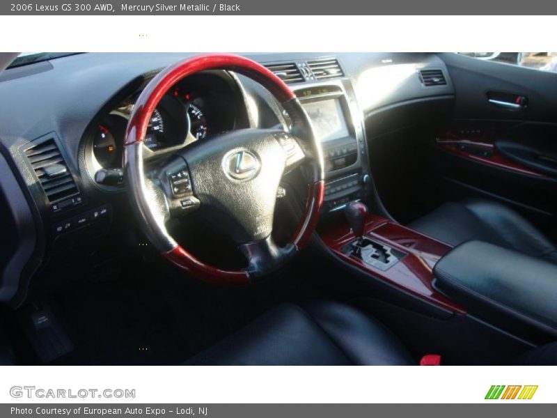 Mercury Silver Metallic / Black 2006 Lexus GS 300 AWD