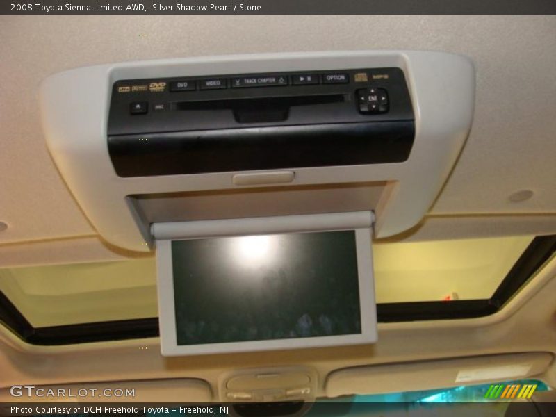 Silver Shadow Pearl / Stone 2008 Toyota Sienna Limited AWD