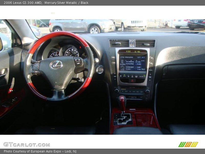 Mercury Silver Metallic / Black 2006 Lexus GS 300 AWD
