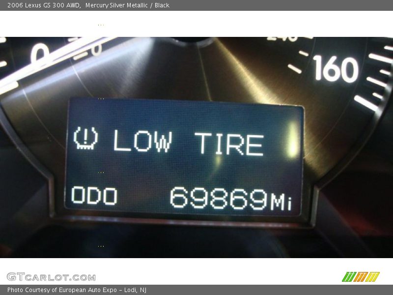 Mercury Silver Metallic / Black 2006 Lexus GS 300 AWD