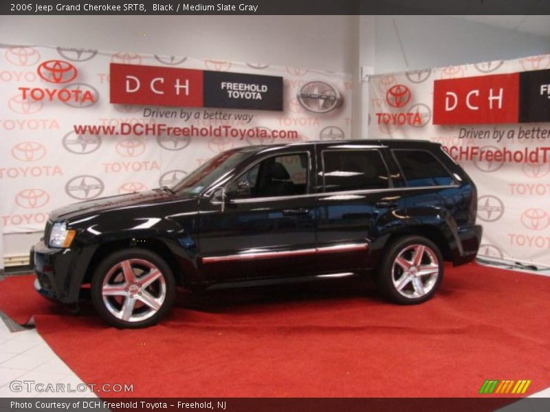 Black / Medium Slate Gray 2006 Jeep Grand Cherokee SRT8