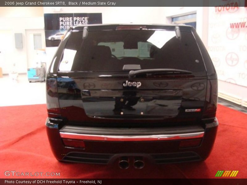 Black / Medium Slate Gray 2006 Jeep Grand Cherokee SRT8