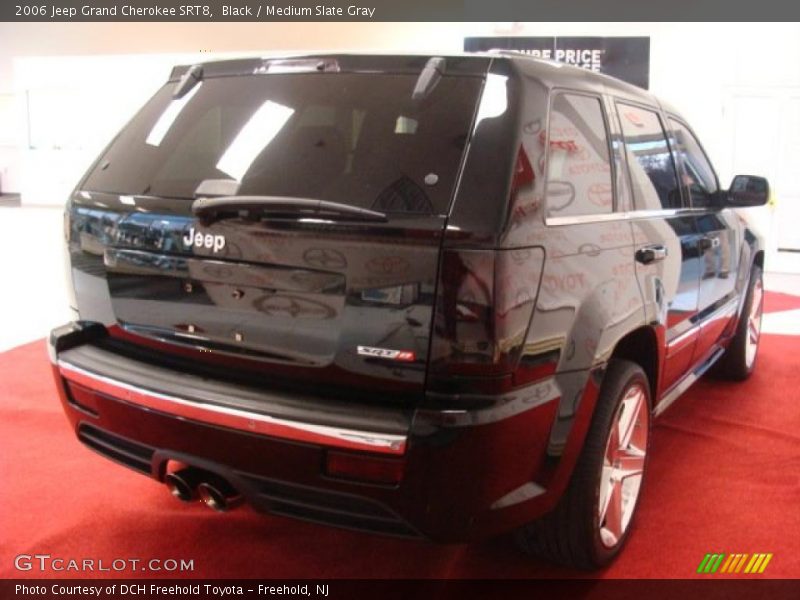 Black / Medium Slate Gray 2006 Jeep Grand Cherokee SRT8