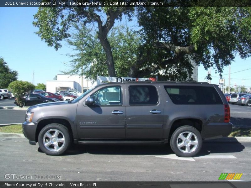  2011 Suburban LT 4x4 Taupe Gray Metallic