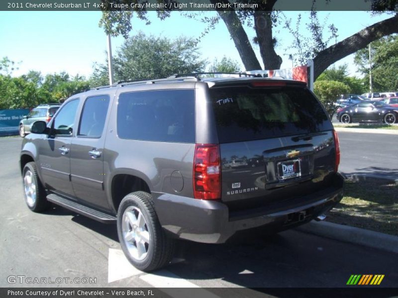 Taupe Gray Metallic / Light Titanium/Dark Titanium 2011 Chevrolet Suburban LT 4x4