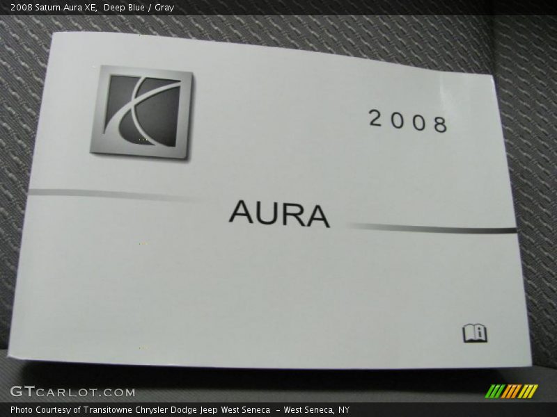 Deep Blue / Gray 2008 Saturn Aura XE