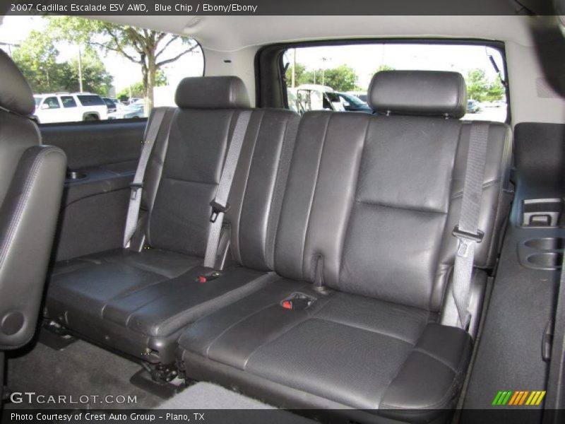 Blue Chip / Ebony/Ebony 2007 Cadillac Escalade ESV AWD