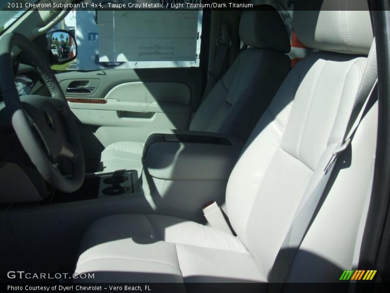 Taupe Gray Metallic / Light Titanium/Dark Titanium 2011 Chevrolet Suburban LT 4x4