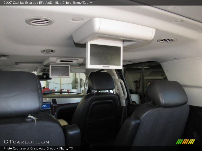 Blue Chip / Ebony/Ebony 2007 Cadillac Escalade ESV AWD