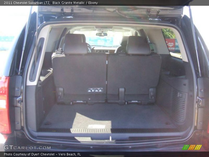 Black Granite Metallic / Ebony 2011 Chevrolet Suburban LTZ