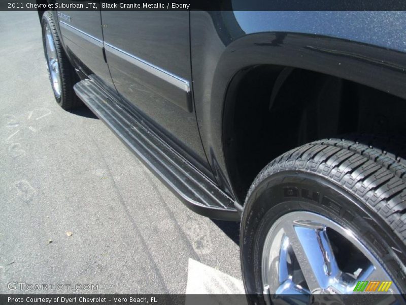 Black Granite Metallic / Ebony 2011 Chevrolet Suburban LTZ