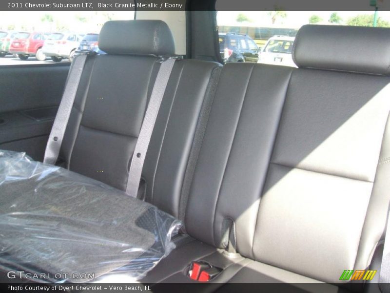 Black Granite Metallic / Ebony 2011 Chevrolet Suburban LTZ