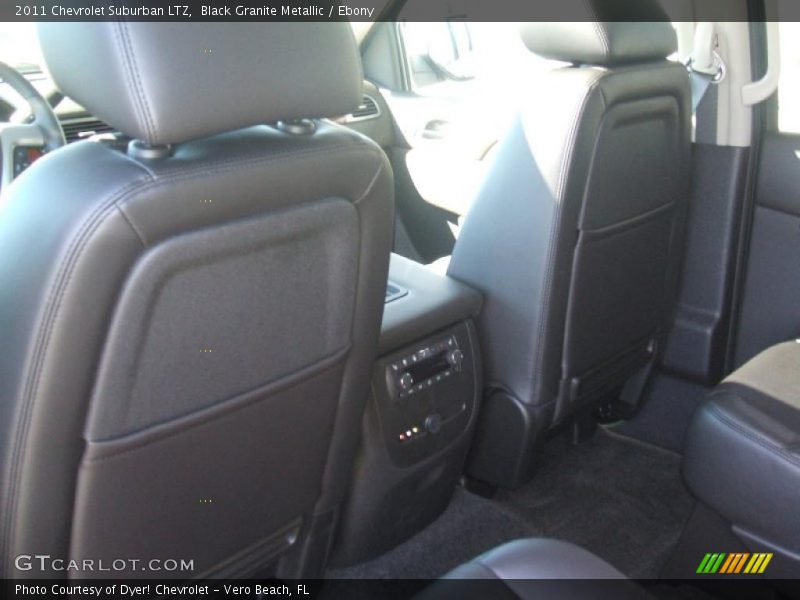  2011 Suburban LTZ Ebony Interior