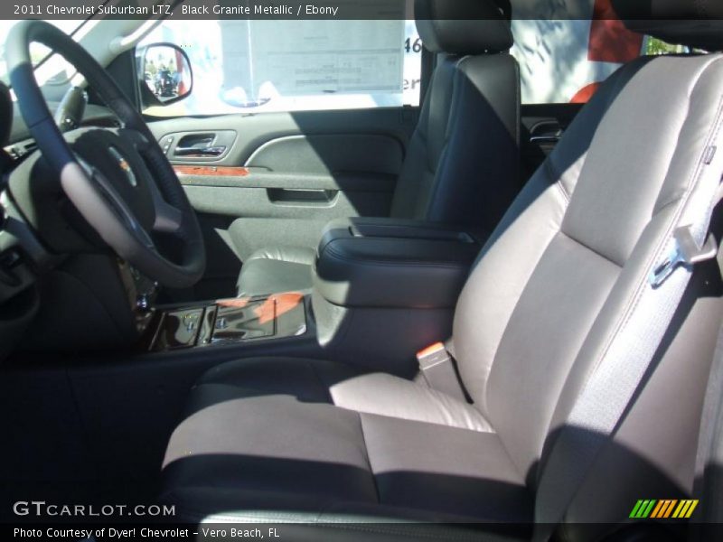  2011 Suburban LTZ Ebony Interior