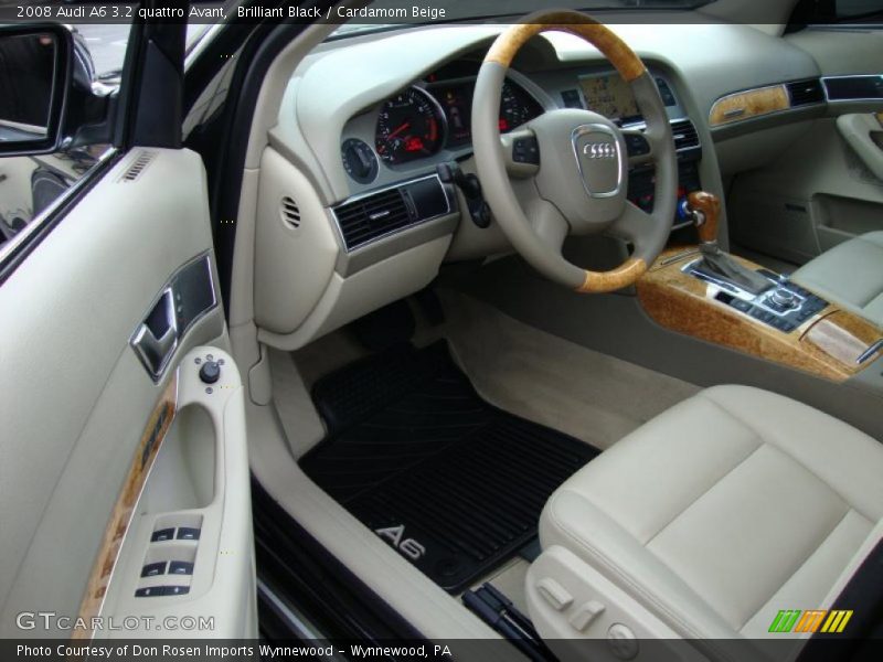 Cardamom Beige Interior - 2008 A6 3.2 quattro Avant 