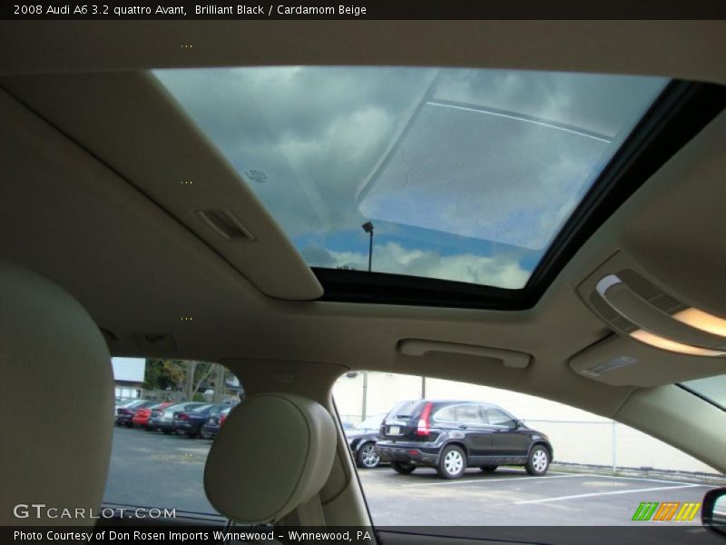 Sunroof of 2008 A6 3.2 quattro Avant