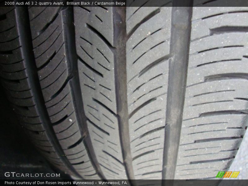 Brilliant Black / Cardamom Beige 2008 Audi A6 3.2 quattro Avant