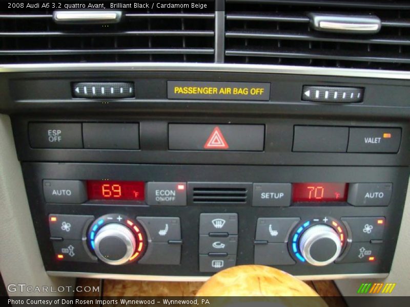 Controls of 2008 A6 3.2 quattro Avant