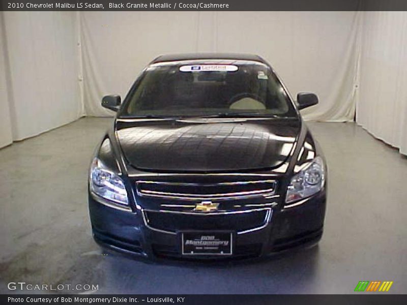 Black Granite Metallic / Cocoa/Cashmere 2010 Chevrolet Malibu LS Sedan