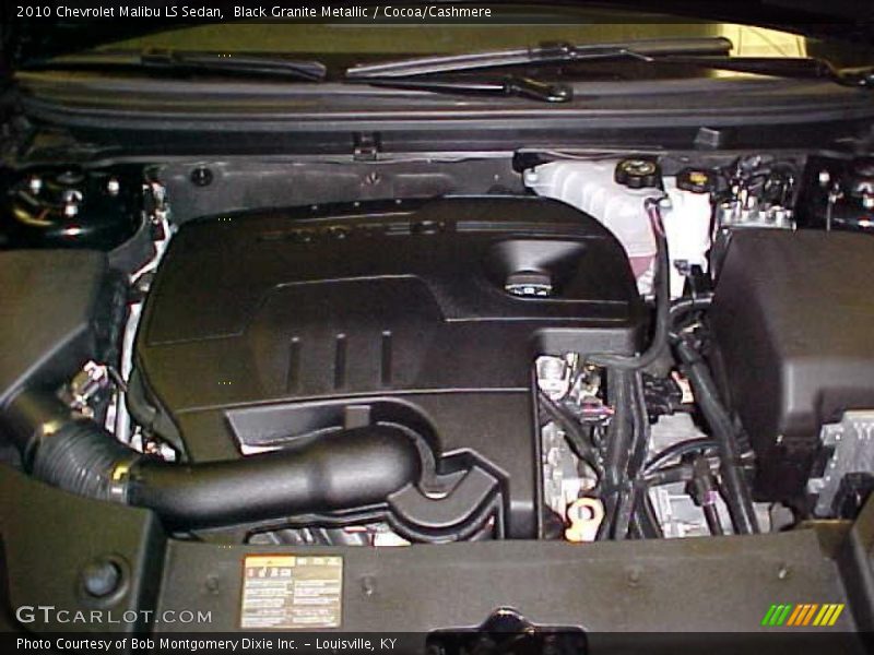 Black Granite Metallic / Cocoa/Cashmere 2010 Chevrolet Malibu LS Sedan
