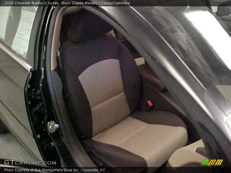 Black Granite Metallic / Cocoa/Cashmere 2010 Chevrolet Malibu LS Sedan