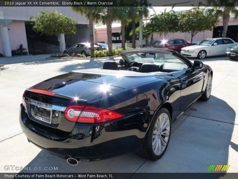 Ebony Black / Warm Charcoal 2010 Jaguar XK XK Convertible