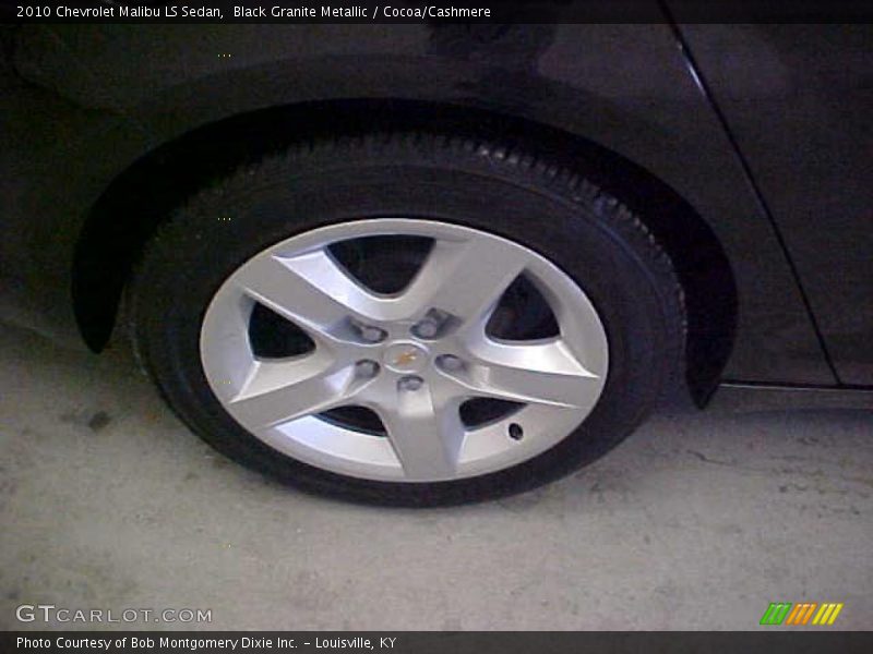 Black Granite Metallic / Cocoa/Cashmere 2010 Chevrolet Malibu LS Sedan