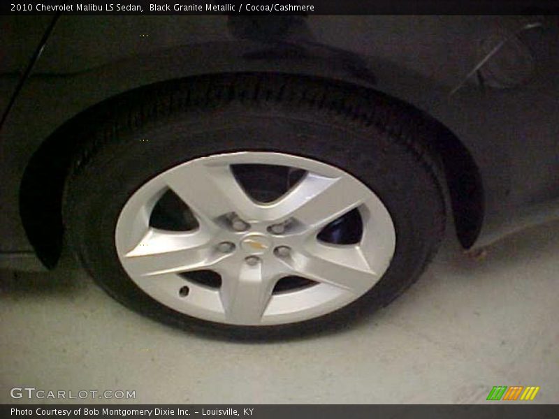 Black Granite Metallic / Cocoa/Cashmere 2010 Chevrolet Malibu LS Sedan