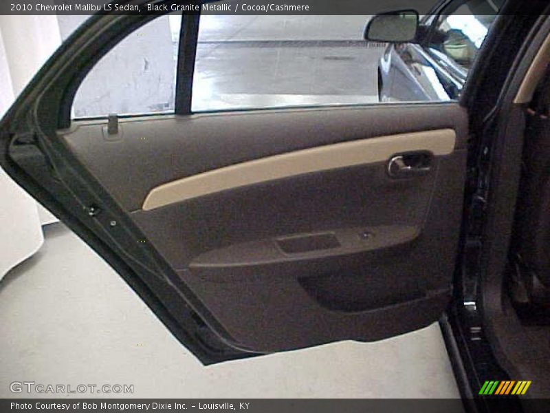 Black Granite Metallic / Cocoa/Cashmere 2010 Chevrolet Malibu LS Sedan