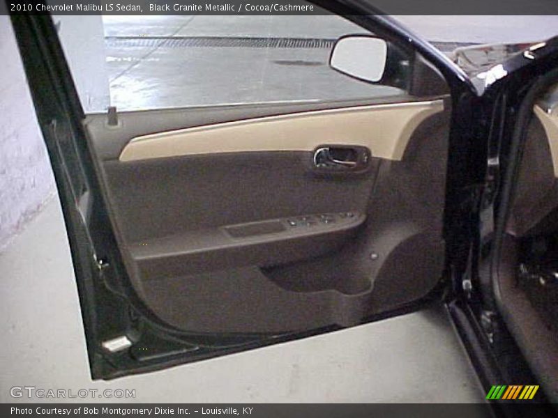 Black Granite Metallic / Cocoa/Cashmere 2010 Chevrolet Malibu LS Sedan