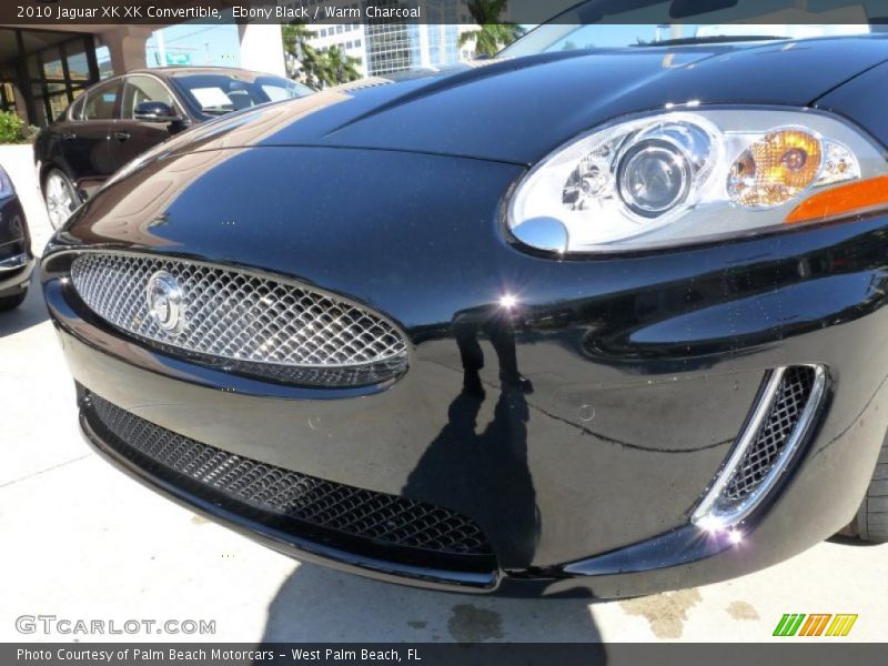 Ebony Black / Warm Charcoal 2010 Jaguar XK XK Convertible