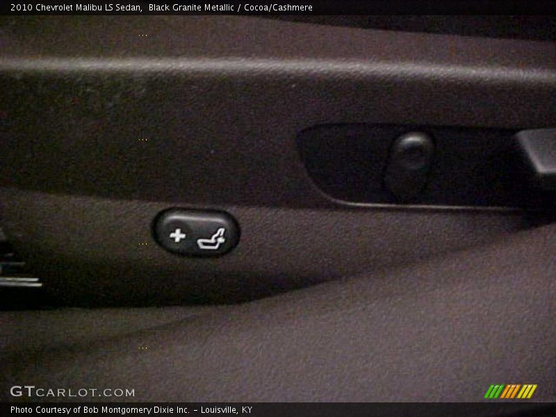 Black Granite Metallic / Cocoa/Cashmere 2010 Chevrolet Malibu LS Sedan