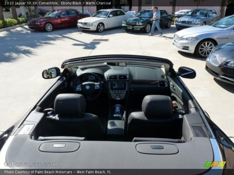 Ebony Black / Warm Charcoal 2010 Jaguar XK XK Convertible